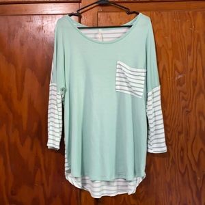 Xl 3/4 sleeve blouse